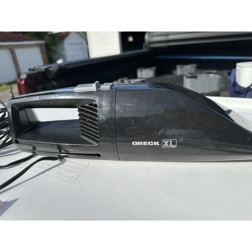 ORECK XL 12V Handheld Auto Car Vacuum Travel Convenient XL AUTO Detailing Vac